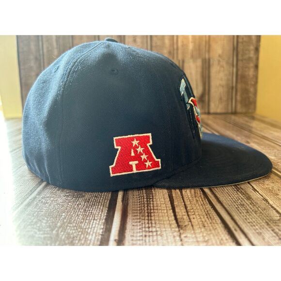 Tennessee Titans New Era Hat Cap Spell Out Two tone logo NFL Fitted Mens - Picture 6 of 11